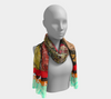 The Handmaiden Colorful Printed Design Scarf