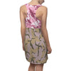 Pink Passion Racerback Colorful Printed Women's Dress