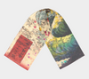 Crested Wave Colorful Printed Design Scarf