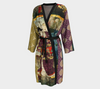 The Picnic Knit Chiffon Fabric Color Printed Robe