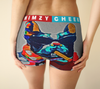 The Hipster Boxer Briefs (ladies) - WhimzyTees