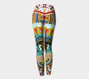 Tabata Eyes Compression Colorful Design Women's Leggings