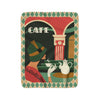 Parisian Cafe Inspired Print Blankie