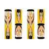 Floral Flapper Girl Socks with Sublimated Colorful Design