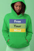 Free Your Mind/Diversity of Thought Hoody with Kangaroo Pocket
