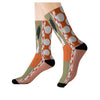 The Great Escape Polka Socks with Sublimated Colorful Design