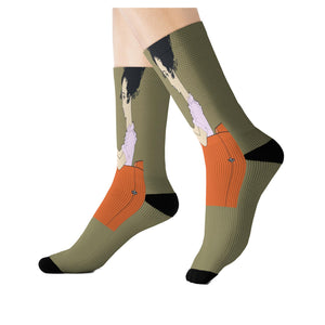 The Great Escape Socks with Sublimated Colorful Design