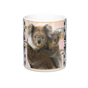 Koala-Ki Microwave Safe Colorful Printed Mug 11oz