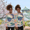 Little Canary Japanese Floral Rash Guard - WhimzyTees