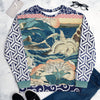 Little Canary Vintage Asian Prints Unisex Sweatshirt