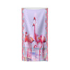 The Lucky Flamingo Absorbent Colorful Printed Art Towel 2 sizes