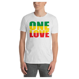 One Love Colored Printed T-Shirt