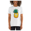 Pineapple Paradise Emoji Colored Printed T-Shirt