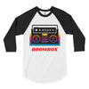 Bombastic Boombox Baseball Quarter Sleeve Raglan T-Shirt