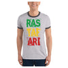 Rastafari Ringer Looser Fit Unisex T-Shirt