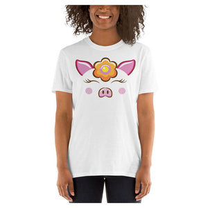 Missy Piggy Colored Printed T-Shirt