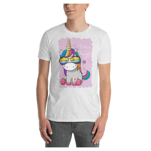 Believe in Magic Colored Printed T-Shirt