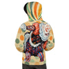 Russet Court Jester All Over Print Unisex Hoody