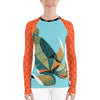 Galapagos Especiale Brightly Colored Printed Women's Rash Guard