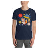 Space Fox Cotton Unisex T-Shirt