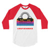 Peace & Love Baseball 3/4 Sleeve Raglan Unisex T-Shirt