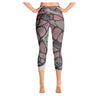l'Envoi Butterfly Colorful Print Women's Yoga Capris Legging