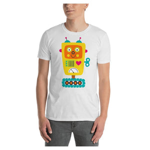 Wendy the Robot Colored Printed Unisex T-Shirt