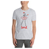 Love, Parisian Style Cotton Unisex T-Shirt