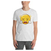 Angry Face Emoji Colored Printed T-Shirt