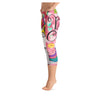 Be Cool Unicorn Colorful Print Women's Capris Legging