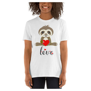 Sloth Love Cotton Unisex T-Shirt