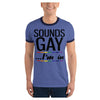 Semi-Fitted Sounds Gay I'm In Ringer Men's T-Shirt