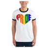 Semi-Fitted Pride Ringer Men's T-Shirt