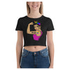 Hispanic Prideful Rosie Crop Women's T-Shirt
