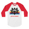 Bright Future Baseball 3/4 Sleeve Raglan Unisex T-Shirt