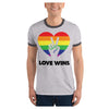 Love Wins Ringer Men's T-Shirt