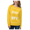 Gold Boy BYE All-Over Printed Unisex Sweatshirt