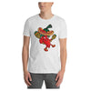 Red Chili Dance Colored Printed T-Shirt