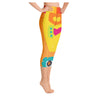 Wendy Robot Colorful Print Women's Capris Legging
