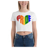 Pride Crop Cotton Fabric Women's T-Shirt
