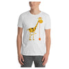Tasty Drink Giraffe Cotton Unisex T-Shirt