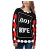 Boy Bye Harlequin All-Over Printed Unisex Sweatshirt