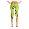 Zorg Robot Colorful Print Women's Yoga Capris Legging