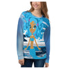 Mermaid Queen All-Over Printed Unisex Sweatshirt
