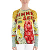 Some Like It HOT Brightly Colored Printed Women's Rash Guard