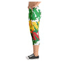 Sativa Man Colorful Print Capris Legging