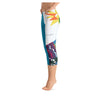 Swan Lake Colorful Print Women's Capris Legging