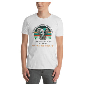 Elephant Beat Drum Cotton Unisex T-Shirt