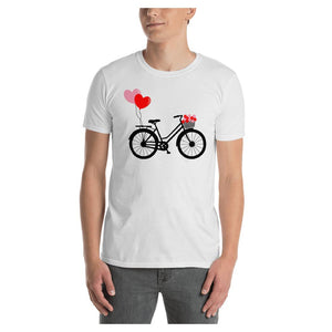 Hearts & Flowers Cotton Unisex T-Shirt
