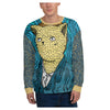 Angry Cat All-Over Printed Unisex Sweatshirt